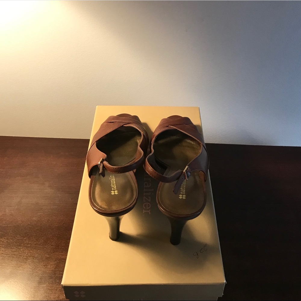 Naturalizer Brown Sandal Heels